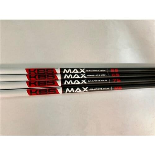 Brand New 10pcs KBS MAX 55/65/75/85 Golf Graphite Shaft KBS MAX Graphite Golf Shaft for Irons EMS Shipping