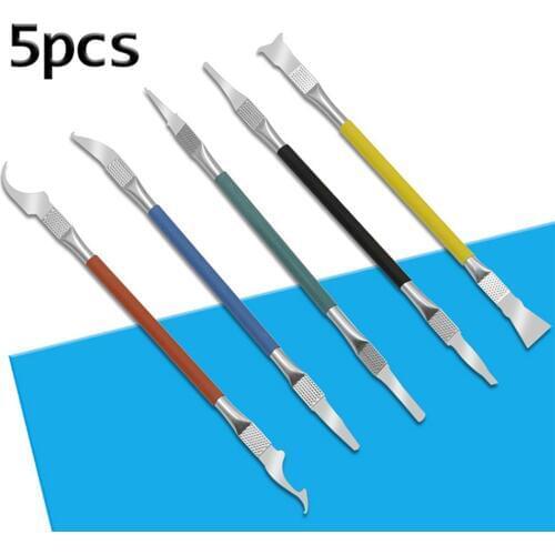 IC CPU NAND Removal Tool Graver Blade Glue Cleaning Remover Pry Knife Phone Repair Tool For iPhone Motherboard BGA Maintenance