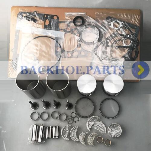 2 Cylinder Overhaul Rebuild Kit for Kubota ZB600 Engine