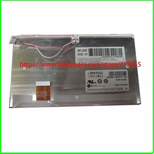 LB065WQ2(B1)(1B) LB065WQ2(TM)(01) Original 6.5 inch for Car GPS Audio LCD Screen Display Panel