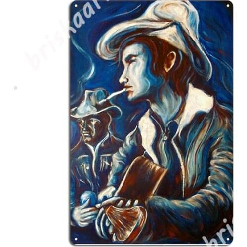Townes Van Zandt Blues Metal Signs Cinema Living Room Garage Decoration Decoration Club Bar Tin sign Posters