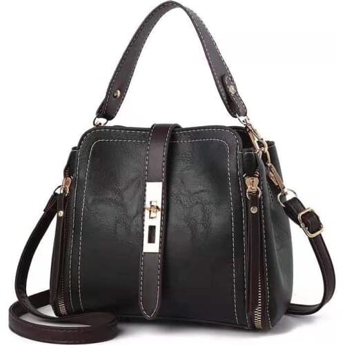 Fashion Women Bag Leather Handbags PU Shoulder Bag Small Flap Crossbody Bags for Women Messenger Bags vintage purse