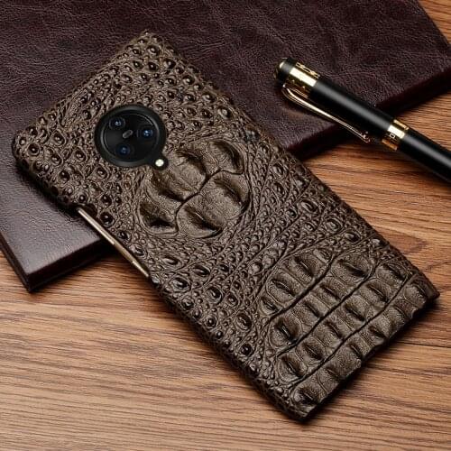 New Luxury 3d Crocodile Pattern Genuine Leather Standing Case For Vivo Nex 3 Cases For Vivo Nex3 Phone Cover Coque