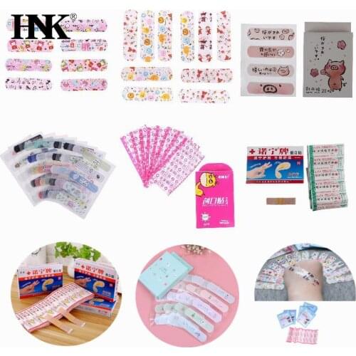 4/10/20/50pcs Waterproof Breathable Cute Cartoon Band Aid Hemostasis Adhesive Bandages First Aid Emergency Kit