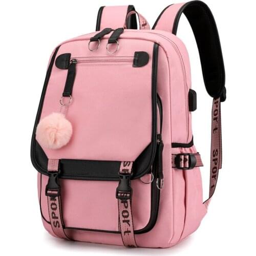 Leisure backpack vibrato creative pattern outdoor travel bag student school bag Arcuate Shoulder Strap Preppy Style Flowers