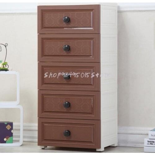 Thickened Multi-layer Drawer Storage Cabinet Household Sundries Chest Of Drawers Wardrobe Free Storage Cabinet