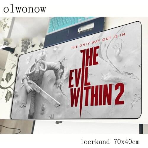 The evil within mouse pad gamer Gorgeous 700x400x2mm notbook mouse mat gaming mousepad Cartoon pad mouse PC desk padmouse