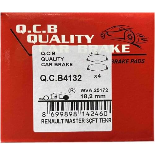 REAR BRAKE BALATASI RENAULT MASTER BOTH WHEEL