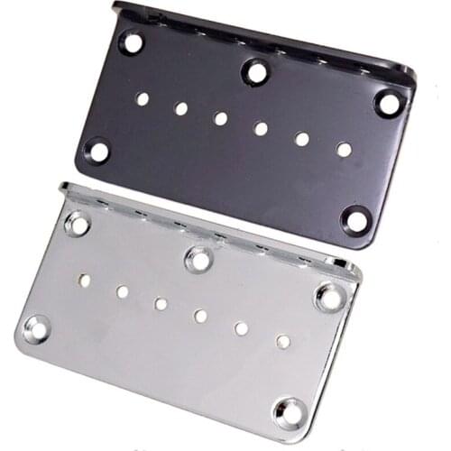 1pcs 65MM Chrome 6 String Bridge Baseplate for electric guitar parts accessories Strings Through Bridge