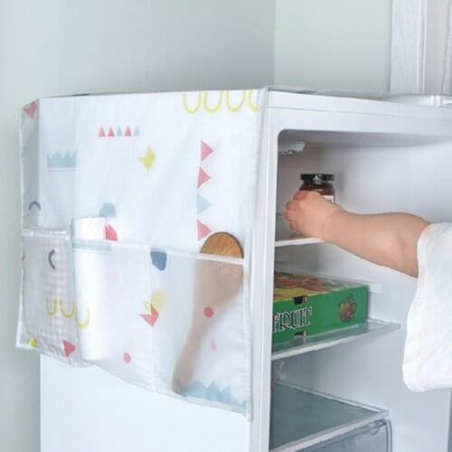 1PCS Household Refrigerator Dust Cover Muti-Functional Fridge Proof Pouch Organizer Storage Bags Kitchen Accessories Supplies