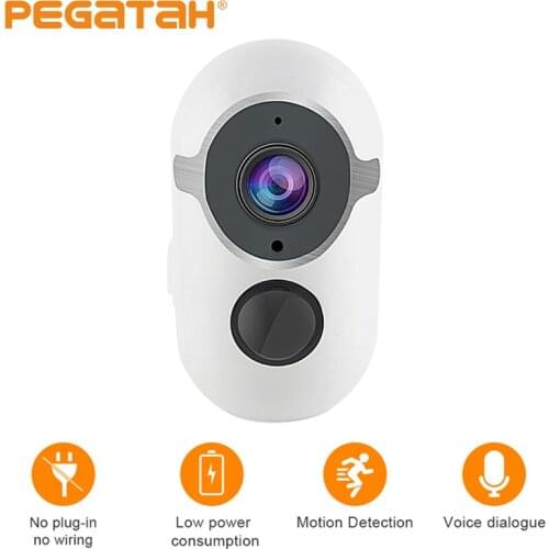 1080P IP Camera Wifi Solar Panel Battery Camera Security Outdoor Video Surveillance cameras with wifi Night Vision 2-Way Audio