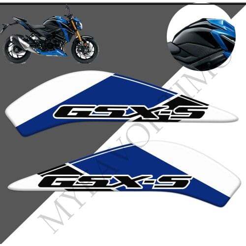 2019 2020 2021 S750 S1000 GSX - S GSXS 750 1000 For Suzuki GSX-S125 GSX-S750 GSX-S1000 Tank Pad Protector Stickers Decal Fender