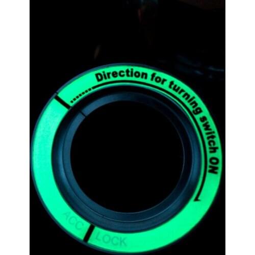 3D Car Sticker Emblem Car Ignition Keyhole Ring Decoration Cover For Ford Focus MK2 MK3 MK4 KUGA 2005-2017 ST RS Car Styling