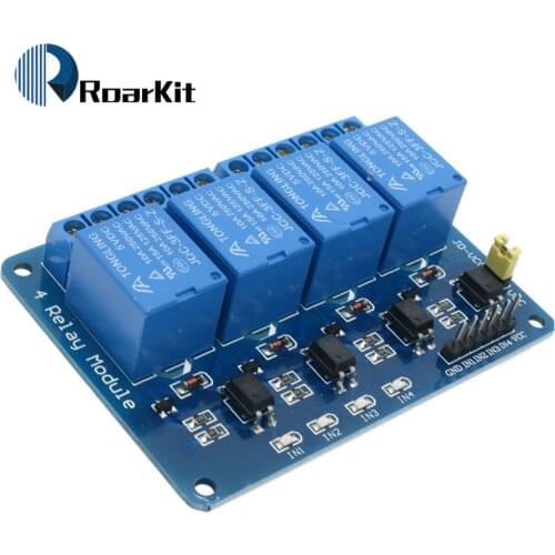 4 channel relay module 4-channel relay control board with optocoupler. Relay Output 4 way relay module for arduino