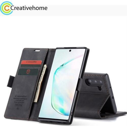 CaseMe-013 Multifunctional Horizontal Flip Leather Case with Card Slot & Holder for Galaxy Note 10