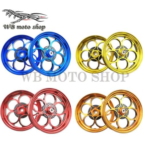 DIO motorcycle modified Aluminum Alloy front back wheels Rim Disc brake for DIO50 AF17 AF18 AF25 AF27 AF28 Z4 ZX AF34 AF35 AF56
