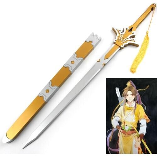 Aniem MO DAO ZU SHI Chinese Wooden Sword the Founder of Diabolism Jin Ling Comic Props Wooden Props