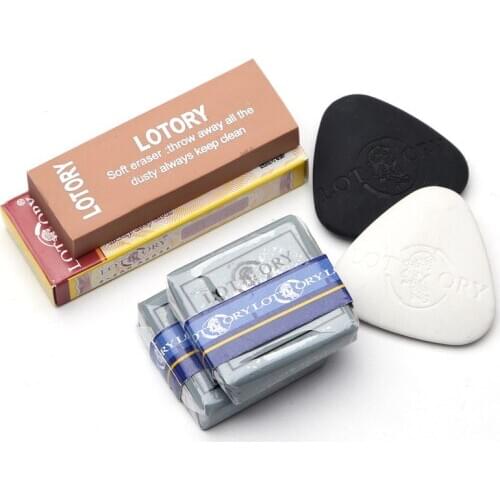 Four specifications of sketch eraser soft plastic plasticine triangle highlight eraser art drawing special tool eraser