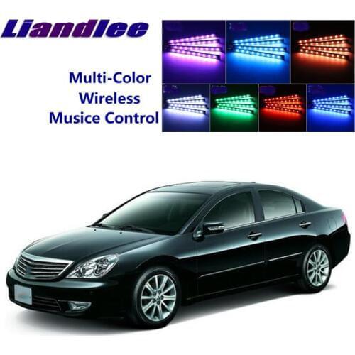 LiandLee Car Glow Interior Floor Decorative Seats Accent Ambient Neon light For Mitsubishi Grunder