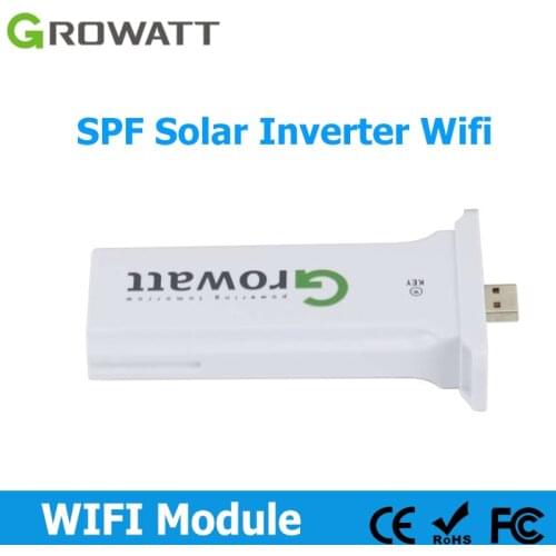 Growatt Wifi Module Remote Monitoring For Off Grid Solar Hybrid Inverter Max Communication Range 100M By USB A-Type Insert New