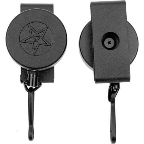 New Gun Accessories Telescopic Steel Wire Rope Key Anti Lost Tool With Carabiner Secure Belt Buckle Maximum Tensile 100cm