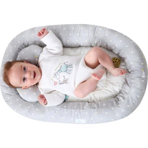 Dropshipping Baby Nest Bionic Bed Crib Portable Travel Bed Washable Crib Travel Bed For Children Infant Kids Cotton Cradle Beds