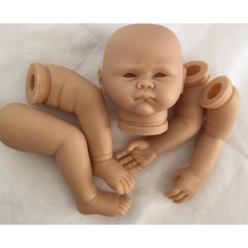 Reborn Doll Kits for 20 Inch Soft Vinyl Reborn Baby Dolls Accessories for DIY Realistic Toys Reborn Dolls Body Parts