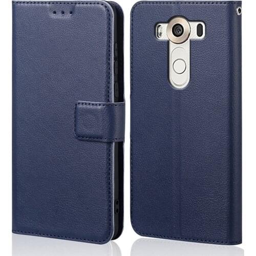 Silicone Flip Case for LG V10 H968 H901 Luxury Wallet PU Leather Magnetic Phone Bags Cases for LG V10 H968 with Card Holder