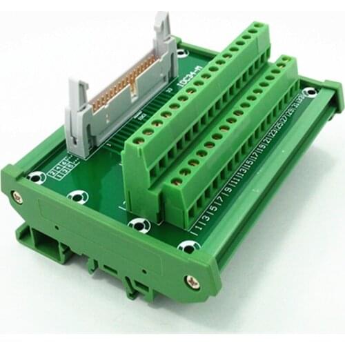 IDC-34 DIN Rail Mounted Interface Module