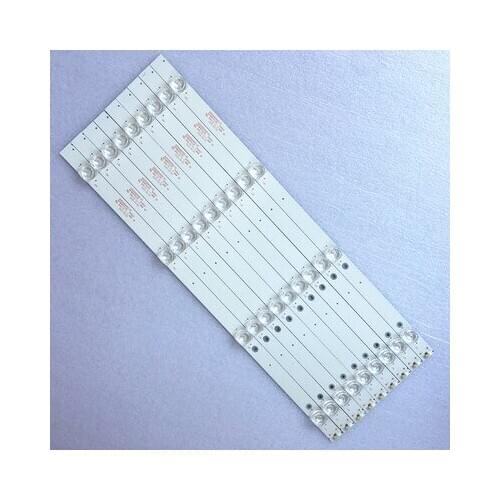 9pcs LED Backlight strip for Ph ili ps 50PUF6693/T3 Le TV D505UCNN light bar 02D500904000-X3 4led 45.5CM
