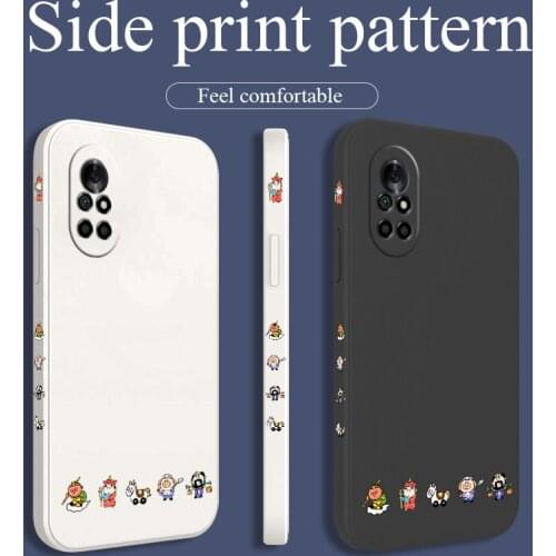 Hardworking Man Phone Case For Huawei Nova8 8Pro 8SE Nova 7 7Pro 7SE 6 6se 5 5Pro 5Z 5I 5Ipro 5T 4 4E Liquid Silicone Cover