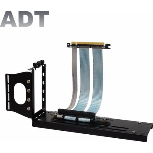 Ultra PCIe 4.0 X16 Riser Cable Extreme ,Graphics Card PCIE 4.0 16x Extension Cable Flexible Full Speed 4.0 GPU Riser Vertical