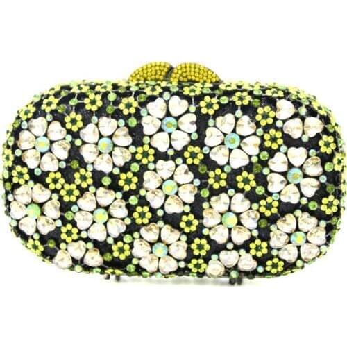 XIYUAN Women Natural Stone Evening bags Day Clutches Prom Bag Banquet Handbag With Chain Shoulder Bag Wedding Party Clutch Purse