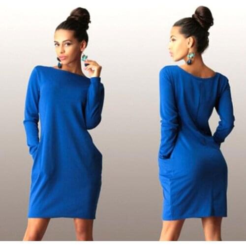 Women Work Office Shirts Fashion Autumn Long Blouse Women Shirts With Pockets Slim Pack Hip Bodycon Shirts Tops