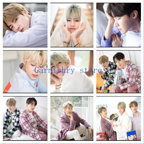5D Diamond Painting Cross Stitch Kits Mosaic Diamond Embroidery Diy Home Decor Bangtan Boy Full Square/Round Drill