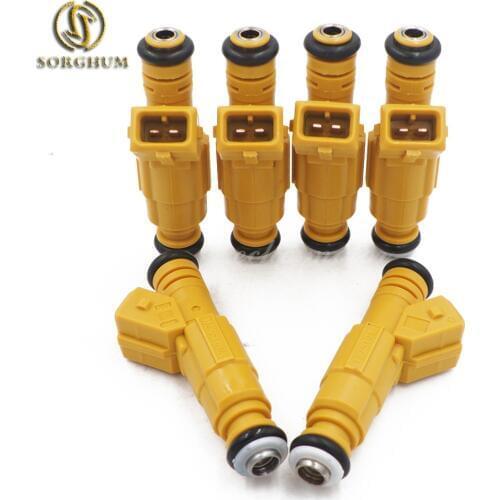 6PCS New 87-98 for JEEP 4.0L TYPE III for Volvo 2.9L V90 960 S90 VORTEC CHEVY 2500 3500 Fuel Injector 0280155746 9454555 1275194
