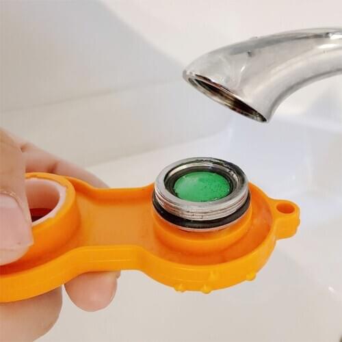 Faucet Aerator Repair Kit Replacement Tool Spanner Plastic Sprinkle Faucet Aerator Tool Spanner Wrench Repair Tool