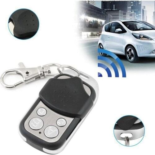 433Mhz Wireless Universal Remote Control Four Button Remote Control Wireless 4 Channel Metal Keychain For Electric Car Gate