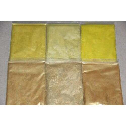 Buff Yellow Gold color Healthy Natural Mineral Mica Powder For DIY Soap Dye Soap Colorant makeup Soap Powder