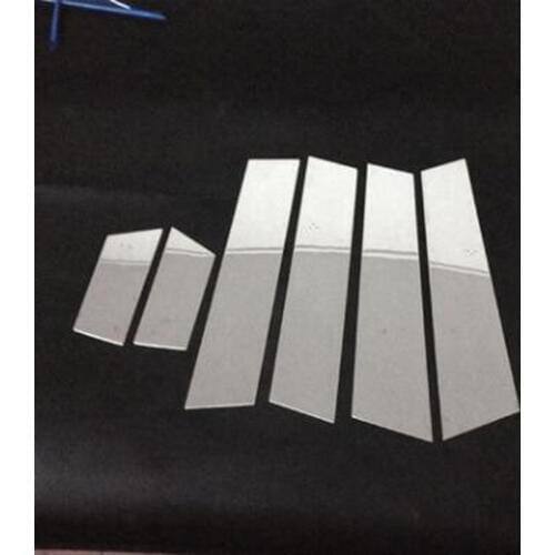 For Mazda 6 ATENZA 6PCS Stainless Steel Car Window Trim Cover Exterior Body Decoration Cover Trim Car Styling Accessories