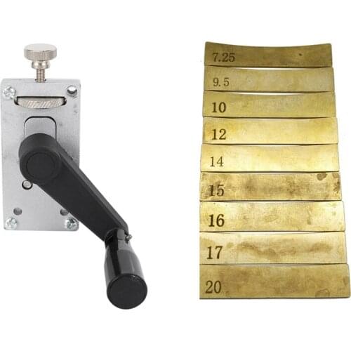 Guitar Bender with Electric Guitar Bass Radius Fingerboard Fret Press Caul Insert Arc Pressure Wire Tool