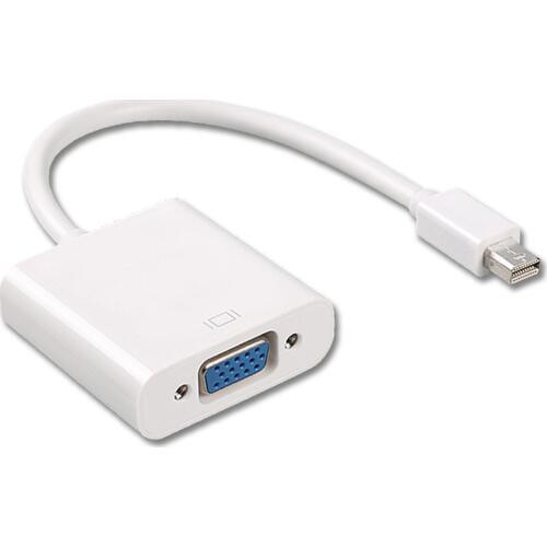 Thunderbolt Mini DisplayPort DP To VGA Adapter Cable Male to Female Mini DP to VGA Converter for Apple MacBook Air Projector