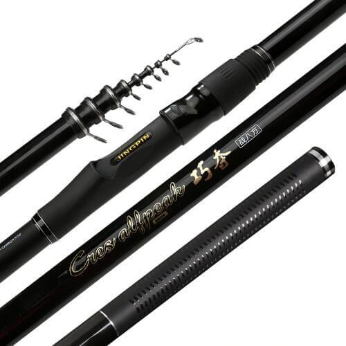 3.6M 4.5M 5.4M 6.3M Ultra Light Carbon Feeder Fishing Rod Telescopic Rock Fishing Rod Portable Travel Sea Lake Fishing Rod A123