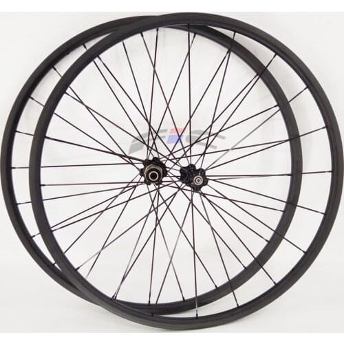 20mm road bicycle rim 20h 24h 3K UD carbon 700c wheel rim with powerway R36 hub Novatec hub Pillar spoke road clincher wheelset