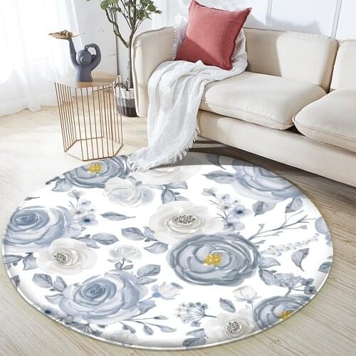 Hot Sale Fashion 3D Printing Flower Flannel Rug Wedding Carpet Anti-slip Living Room Girls Home Mat Carpet Large Carpet Room
