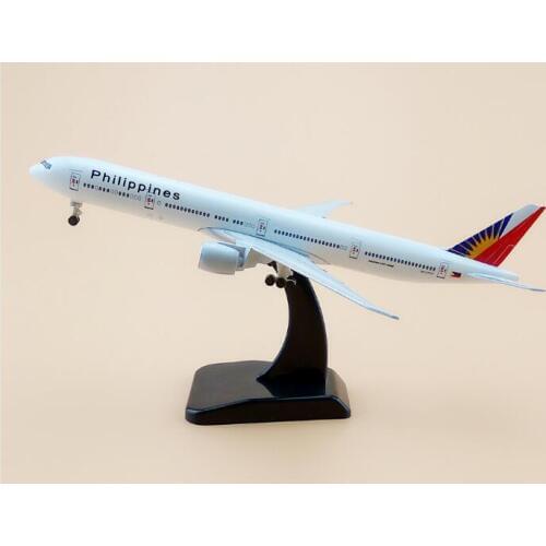 19cm Metal Plane Model Philippines Air Philippines Airlines B777 300ER Airplane Model Boeing 777 Airways w Wheels Stand