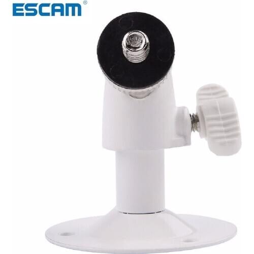90 degree Metal Wall Mount Rotating Ceiling Bracket Stand Holder For CCTV Surveillance Security Camera White