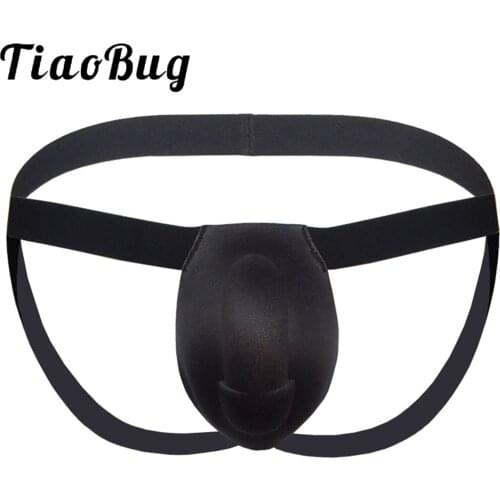 Mens Fashion Panties Underwear Sponge Bulge Pouch G-string Bottoms Elastic Waistband Low Waist Jockstrap T-back Underpant Briefs