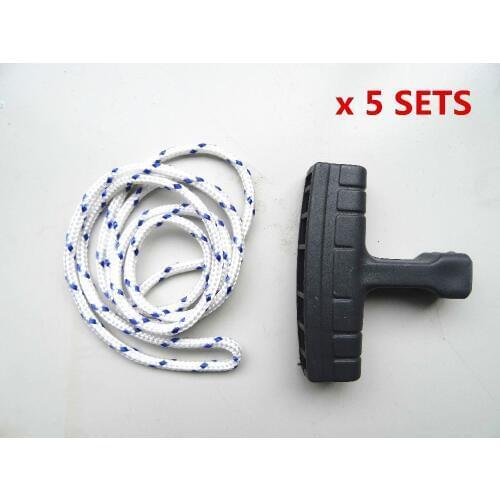 Recoil Starter Handle Hand Grip Rope Kit For HUSQVARNA Chainsaw 235 236 240 232 225 142 141 137 136 36 41 125 Chainsaw Parts