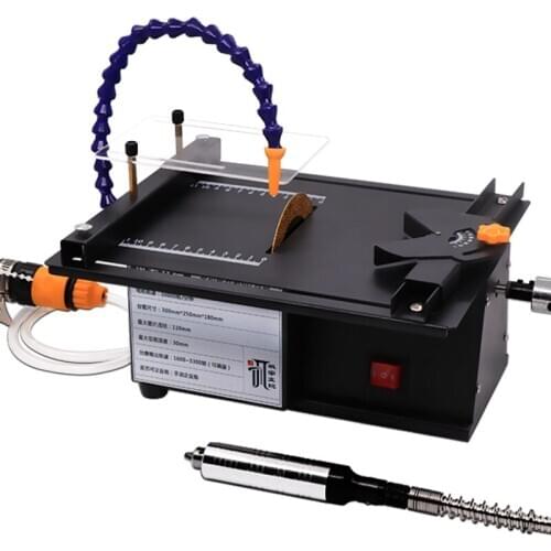 High Quarlity Multifunctional Gem jade cutting carving polishing machine Bench grinder H